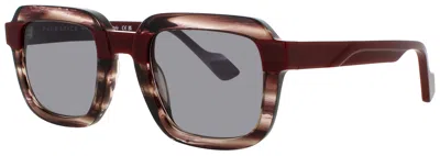Face À Face Face A Face Men's Square Sunglasses 51-25-148 In Brown