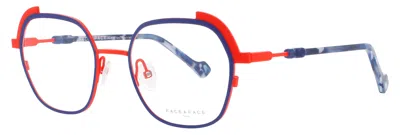 Face À Face Face A Face Metal Eyeglasses, 49mm In Blue