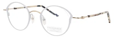 Face À Face Face A Face Metal Round Eyeglasses 44-21-135 In Metallic