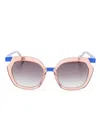 Face À Face Ninna 2 Oversize-frame Sunglasses In Pink