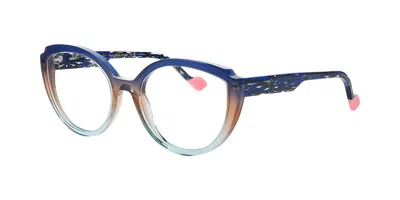 Face À Face Nooks 2 4176 Occhiali Da Vista Blu Per Donna (solo Montatura)