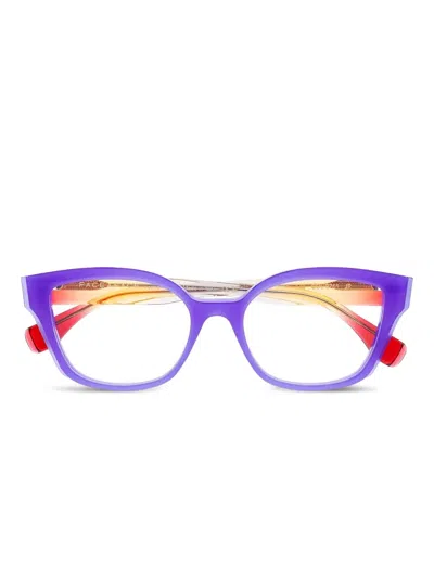 Face À Face Off Set Glasses In Purple