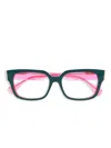 Face À Face Offset 2 Two-tone Square Glasses