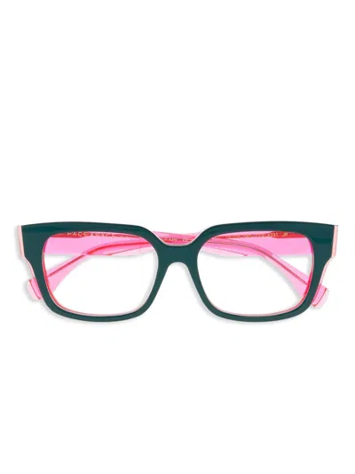 Face À Face Offset 2 Two-tone Square Glasses