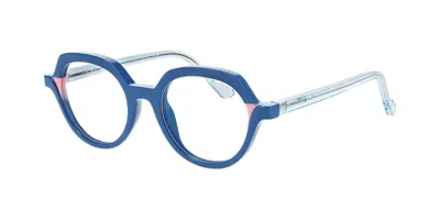 Face À Face Orborn 1 2539 Occhiali Da Vista Blu Per Donna (solo Montatura)