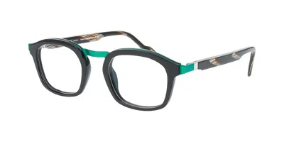 Face À Face Otomo 1 9460 Occhiali Da Vista Verdi Per Uomo (solo Montatura)