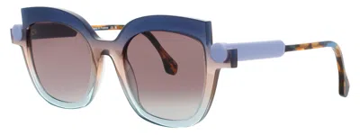 Face À Face Face A Face Oversized Cat-eye Sunglasses In Red