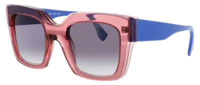 Face À Face Face A Face Oversized Square Sunglasses 50-23-146 In Pink