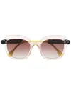Face À Face Sotsas 2 Oversize-frame Sunglasses In Rosa