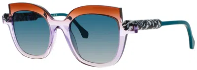 Face À Face Face A Face Sotsas 2 Sunglasses 53-22-143 In Acetate With Case Included In Purple