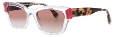 Face À Face Face A Face Square Acetate Sunglasses 52-20-141 In Multi