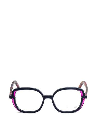 Face À Face Square-frame Glasses In Black