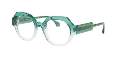 Face À Face Ties 2 1081 Occhiali Da Vista Verdi Per Donna (solo Montatura)