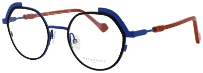 Face À Face Face A Face Women's Round Eyeglasses 47mm In Blue