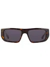 FACE HIDE FACE HIDE BROWN KINTSUGI-INSPIRED SUNGLASSES WITH BOLD TEMPLES
