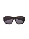 Face Hide Broken Cosmo Sunglasses With Logo