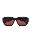 Face Hide Broken Cosmo Sunglasses With Logo
