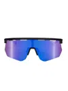 Face Hide Sunglasses In Blue