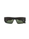 Face Hide Vision Cosmo Sunglasses With Logo In Gray