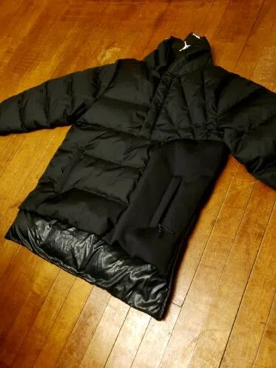Pre-owned Face North Nike Air Jordan Retro Psny Jacket Size Xxl Xs Winter Coat Mens  S In Black