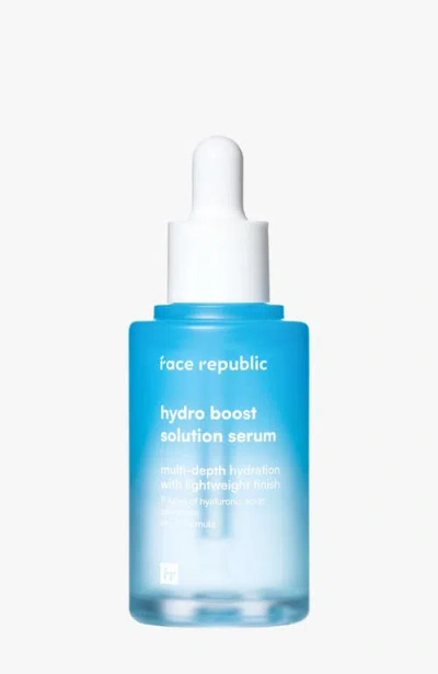 Face Republic Hydro Boost Solution Serum In Transparent