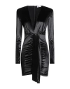 Face To Face Style Woman Mini Dress Black Size 10 Pes, Elastane In Black