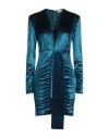 Face To Face Style Woman Mini Dress Deep Jade Size 8 Pes - Polyethersulfone, Elastane In Green