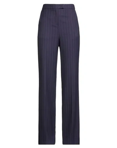 Face To Face Style Woman Pants Dark Purple Size 6 Polyester, Viscose, Elastane