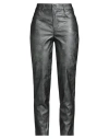 Face To Face Style Woman Pants Gunmetal Size 4 Viscose, Polyurethane
