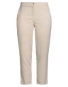 Face To Face Style Woman Pants Ivory Size 4 Pes - Polyethersulfone, Rayon, Elastane In Neutral