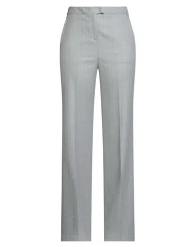 Face To Face Style Woman Pants Light Grey Size 10 Polyester, Viscose, Elastane