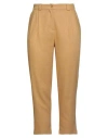 Face To Face Style Woman Pants Marigold Size 8 Viscose, Wool, Pes In Yellow