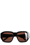 Facehide Broken Cosmo Glasses - Black Temple In Black