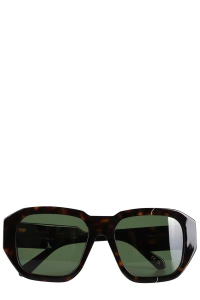 Facehide Broken Cosmo Glasses - Havana Temple In Brown