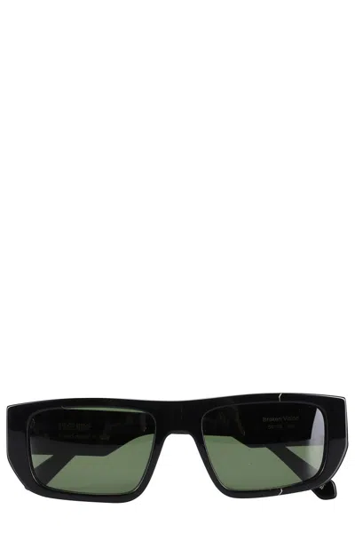 Facehide Broken Vision Glasses - Black Temple