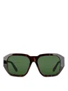 Facehide Brown Broken Cosmo Glasses In Brown