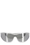 Facehide Bullet Glasses - Shiny Silver Temple In Silver