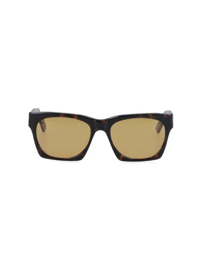 Facehide Classic Square Sunglasses In Brown