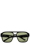 Facehide Face.hide Double Bridge Glasses - Black Temple