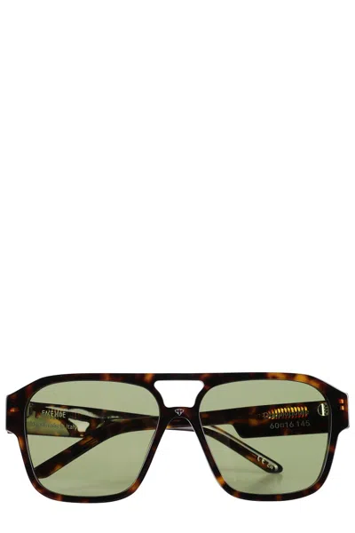Facehide Face.hide Havana Double Bridge Glasses - Havana Temple