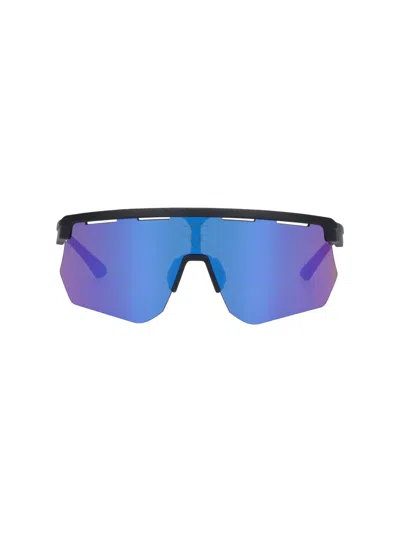 Facehide Men's Acetate Sunglasses With Bold Ultraviolet-style Lens In Violet