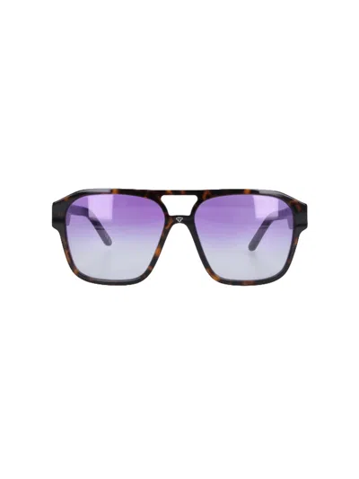 Facehide Men's Square Sunglasses In Violet