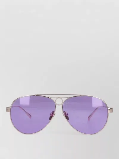 Facehide Metal Sunglasses In Purple
