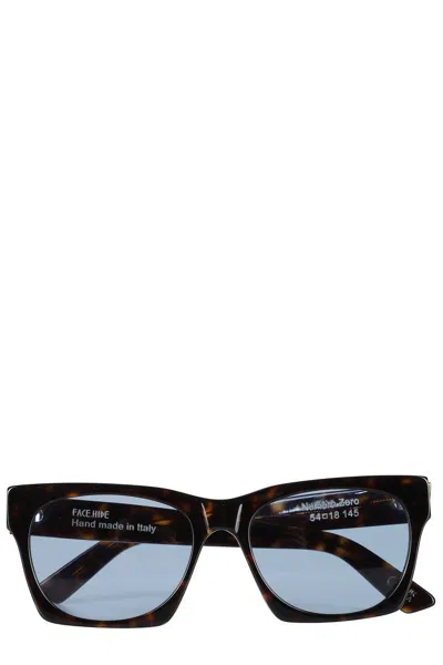 Facehide Number 0 Glasses - Havana Temple In Brown