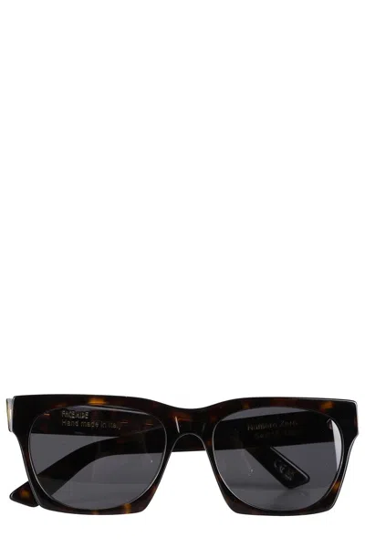 Facehide Number 0 Glasses - Havana Temple In Brown