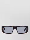 Facehide Rectangular Sunglasses Dark Lenses Tortoiseshell Frame