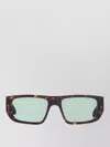 Facehide Rectangular Sunglasses Lenses Tortoiseshell Frame Design
