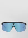 Facehide Rectangular Sunglasses Sculpted Frame Tinted Lenses