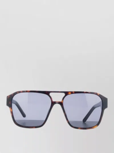Facehide Square Sunglasses Tinted Lenses Tortoiseshell Frame