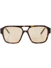 Facehide Face.hide Sunglasses Accessories In Brown